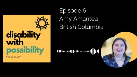 Title Card for Episode 6: Amy Amantea from BC