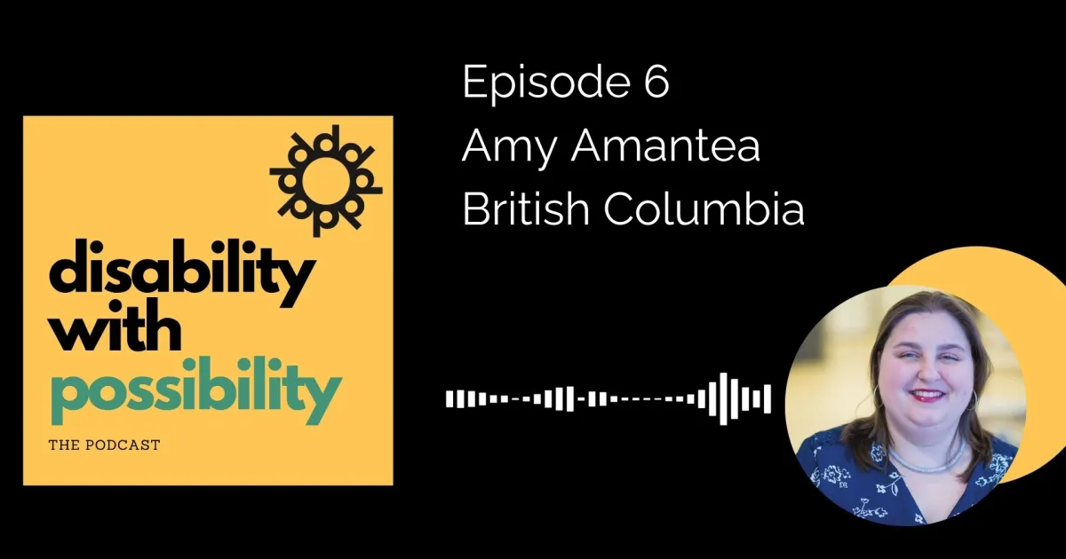 Title Card for Episode 6: Amy Amantea from BC