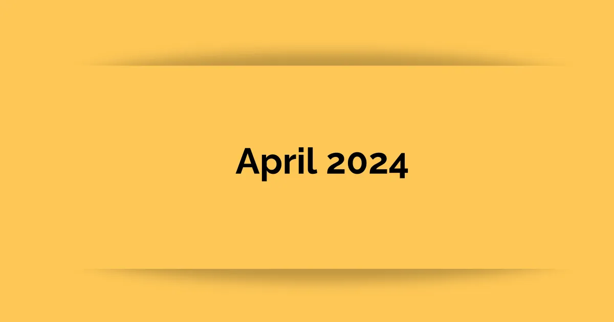 April 2024