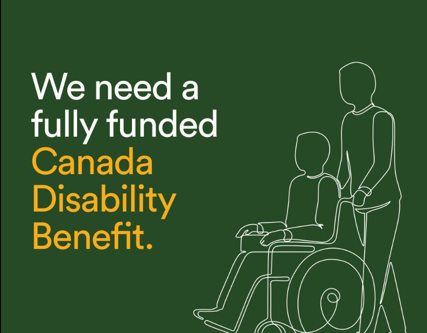 Press Release: New study finds majority support fully funded Canada Disability Benefit